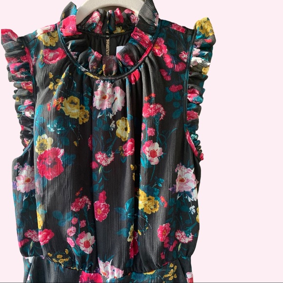 Anthropologie Troubadour Jumpsuit in Black Motif. Size Small. NWOT - Picture 8 of 14